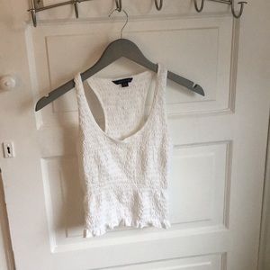 American eagle white tank top